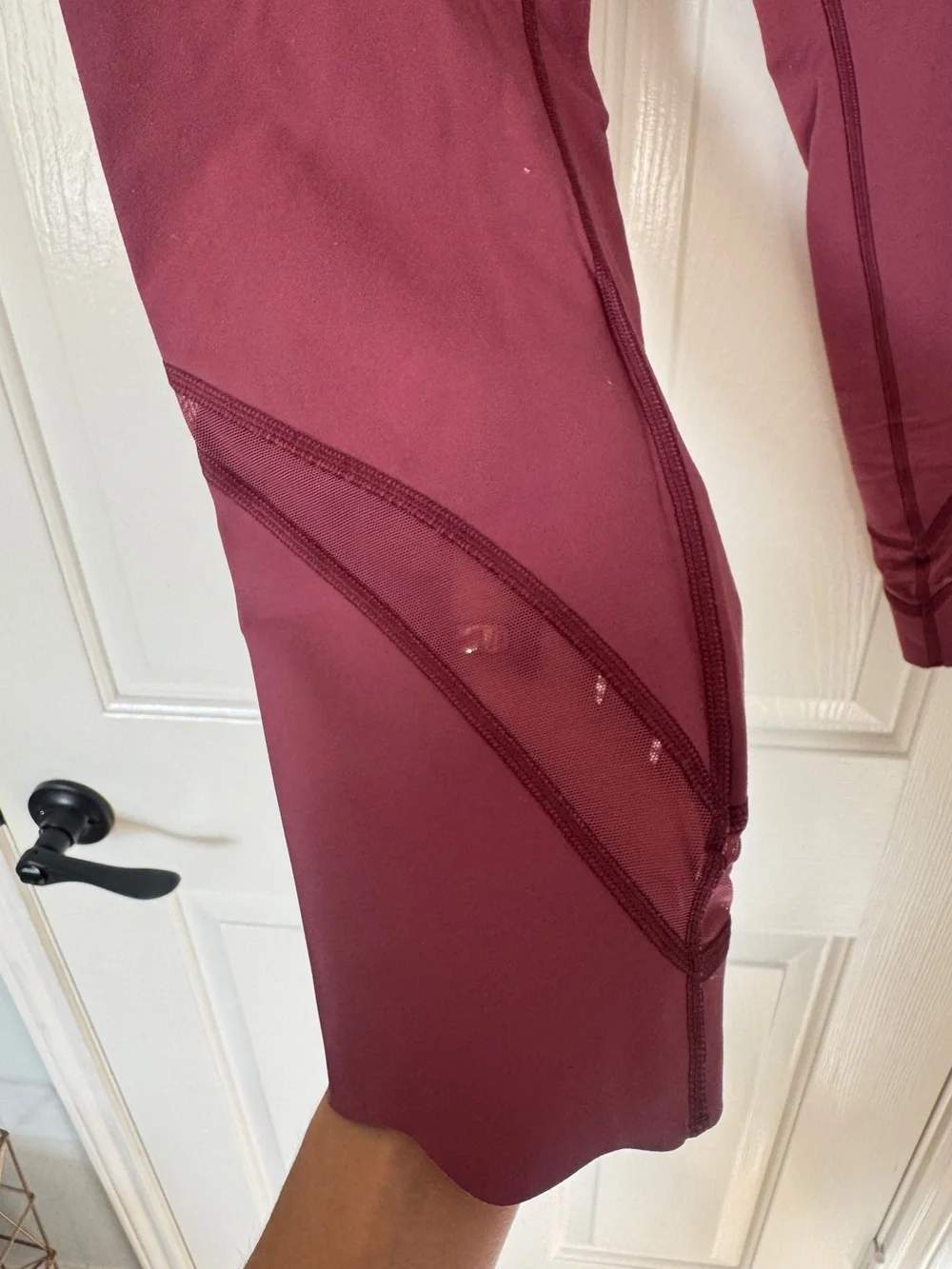 Lululemon Fold-Over Waist Capri Leggings
